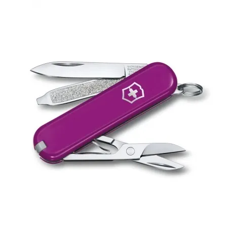 Нож-брелок Victorinox Classic SD Colors, 58 мм, 7 функций, "Tast...