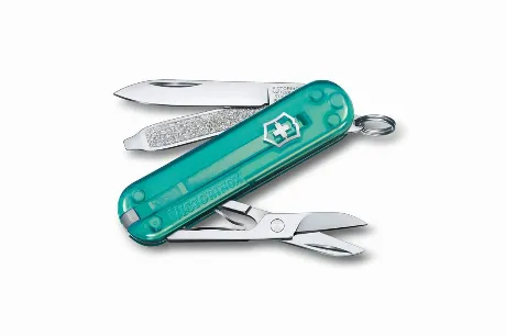 Нож-брелок Victorinox Classic SD Colors, 58 мм, 7 функций, "Trop...