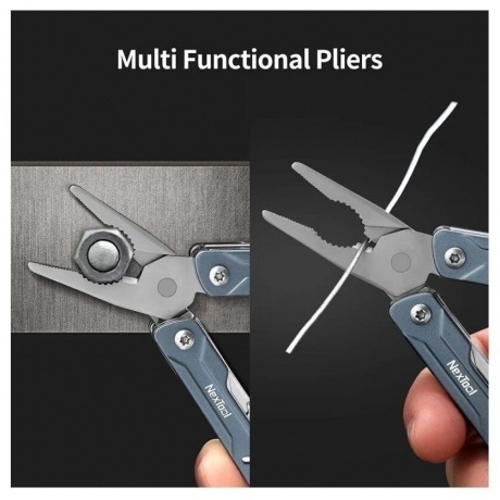 Мультитул Nextool Sailor Pro, серый (NE20045) - фото 8