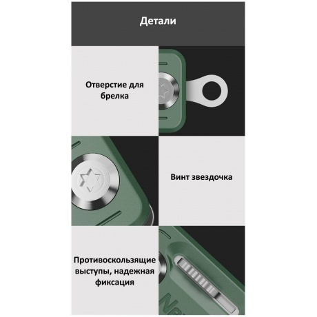 Нож-брелок Nextool Knight EDC, черный (NE20096) - фото 4