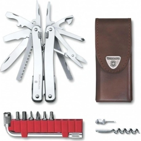 Мультитул Victorinox SwissTool Spirit X Plus, 105 мм, 35 функций...