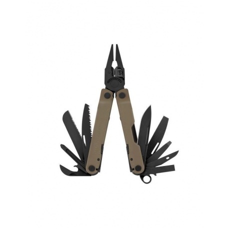 Мультитул Leatherman Rebar Coyote, 17 функций, нейлоновый чехол - фото 1