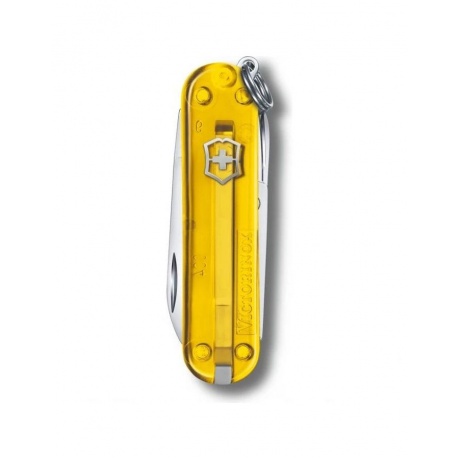 Нож-брелок Victorinox Classic SD Colors, 58 мм, 7 функций, &quot;Tuscan Sun&quot; 0.6223.T81G - фото 1