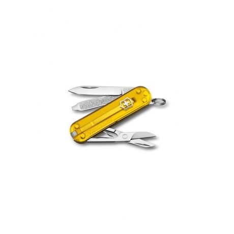 Нож-брелок Victorinox Classic SD Colors, 58 мм, 7 функций, &quot;Tuscan Sun&quot; 0.6223.T81G - фото 4