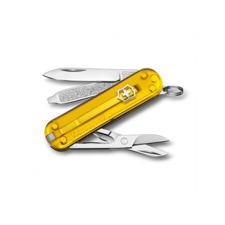 Нож-брелок Victorinox Classic SD Colors, 58 мм, 7 функций, &quot;Tuscan Sun&quot; 0.6223.T81G - фото 5