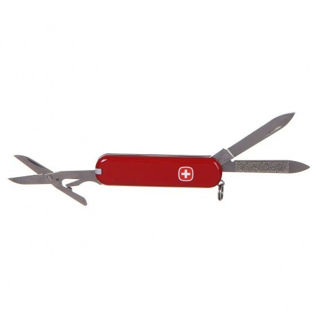 Нож Victorinox Wenger, 65 мм, 7 функций, красный 0.6423.91 - фото 4