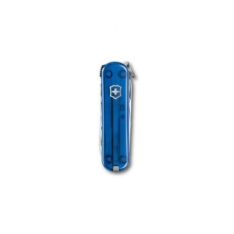 Нож Victorinox Classic Nail Clip 580, 65 мм, 8 функций, полупрозрачный синий 0.6463.T2 - фото 2