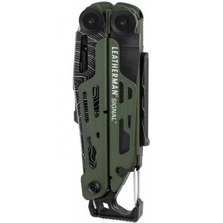 Мультитул Leatherman Signal, 19 функций, зеленый, нейлоновый чехол 832692 - фото 10