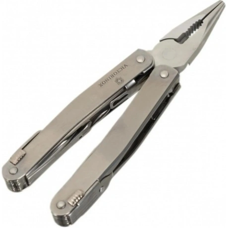 Мультитул Victorinox SwissTool Spirit X, 105 мм, 26 функций, кож...