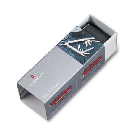 Мультитул Victorinox SwissTool X Plus Ratchet, 115 мм, 40 функций, нейлоновый чехол - фото 4