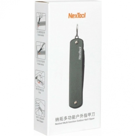 Мультитул-книпсер Nextool (Xiaomi) Multi Functional Nail Clipper, зеленый, 6 функций - фото 5
