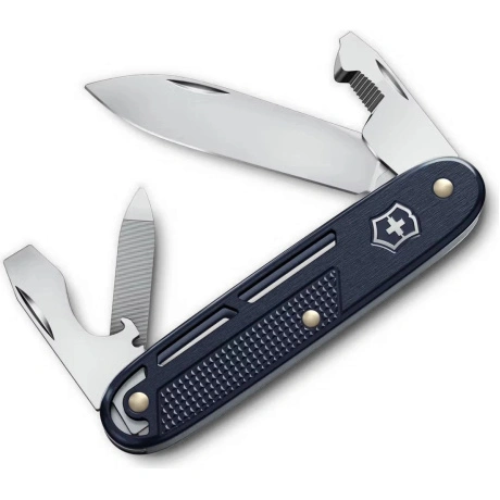 Нож Victorinox Synergy Alox, 163 мм, 9 функций, синий