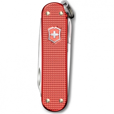 Нож перочинный Victorinox Classic SD Alox LE 2025 Stone Red, 58 мм, 5 функций, красный - фото 2