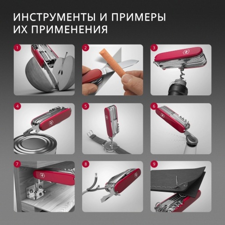 Нож перочинный Victorinox Classic SD Alox LE 2025 Stone Red, 58 мм, 5 функций, красный - фото 10
