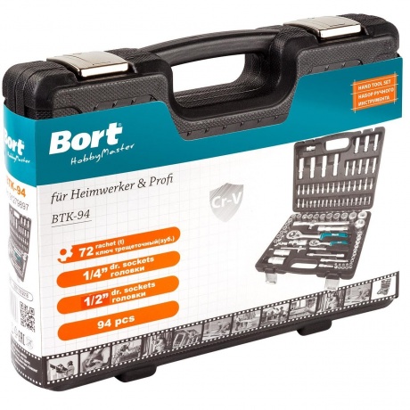 Набор инструментов Bort BTK-94 91279897 - фото 2