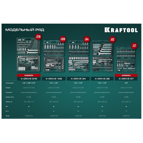 Набор инструментов Kraftool Expert Qualitat 27888-H108z03 - фото 17