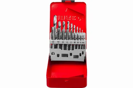 Набор метчиков и сверл Зубр 28115-H18_z01 (18 предметов)