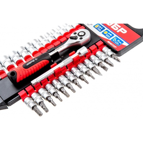 Набор инструментов Зубр 27645-H28 (28 предметов) - фото 3