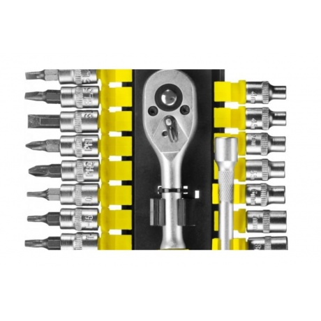 Набор головок Stayer 27754-H28 (28 предметов) - фото 2