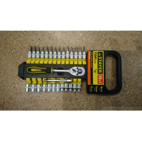 Набор головок Stayer 27754-H28 (28 предметов) - фото 3