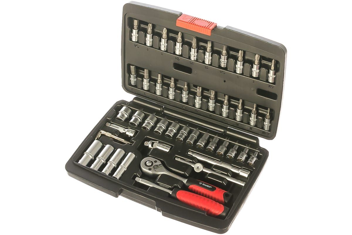 Набор инструментов Зубр Мастер 27641-H48 (48 предметов) - фото 2