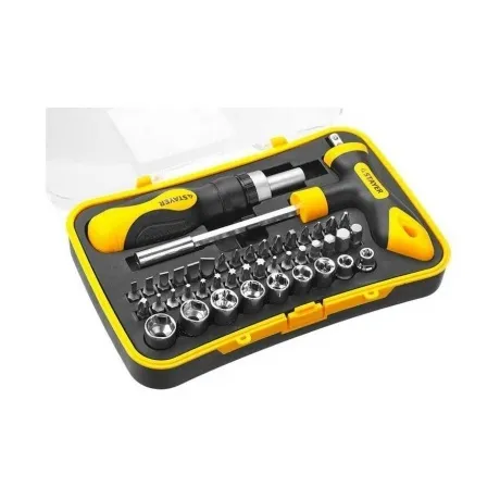Набор бит и торцевых головок Stayer Master Techno 25084-H43 (43 ...