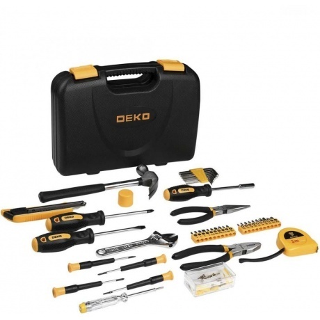Набор инструментов для дома DEKO TZ100 (100шт.) - фото 2