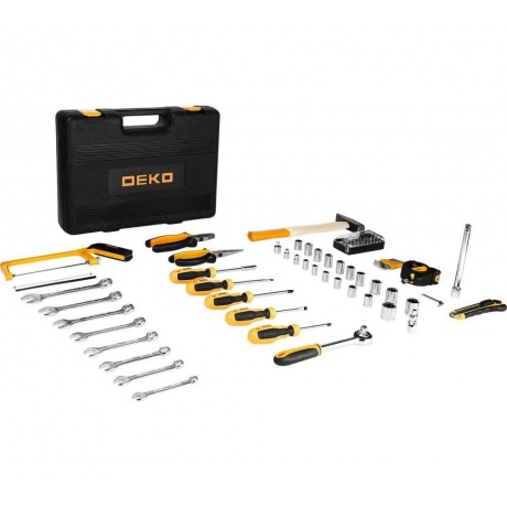Профессиональный набор инструмента для дома и авто в чемодане Deko DKMT89 (89 предметов) - фото 3