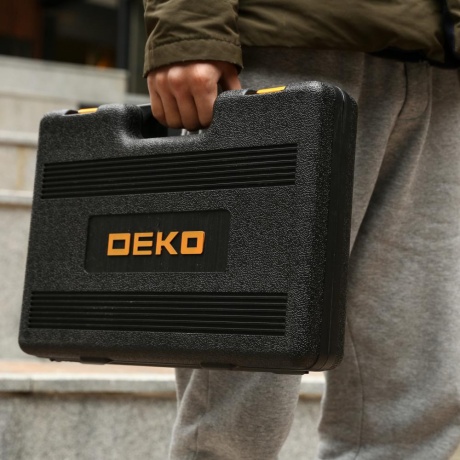Универсальный набор инструмента для дома и авто в чемодане Deko DKMT63 (63 предмета) - фото 10