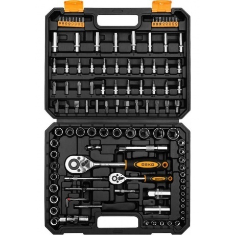 Набор инструментов для авто DEKO DKAT108 (108 предметов) - фото 2