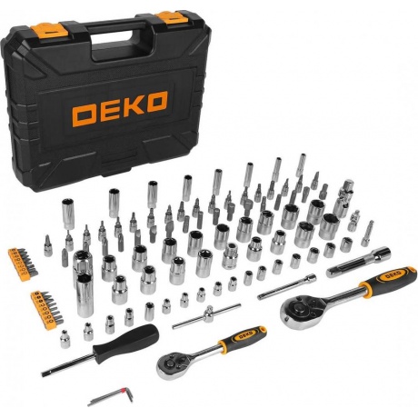 Набор инструментов для авто DEKO DKAT108 (108 предметов) - фото 3