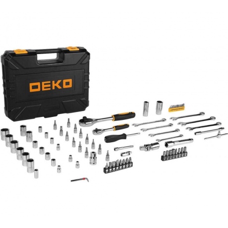 Набор инструментов для авто DEKO DKAT82 (82 предмета) - фото 3