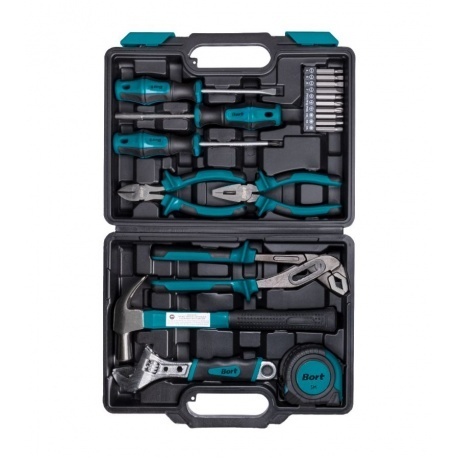 Набор ручного инструмента Bort BTK-19 - фото 2