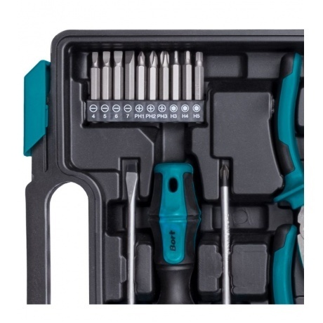 Набор ручного инструмента Bort BTK-19 - фото 5