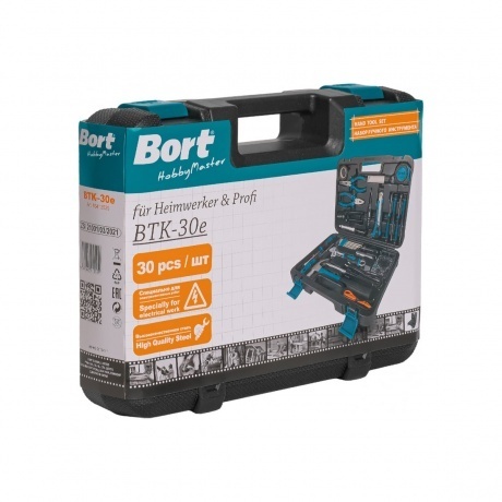 Набор ручного инструмента Bort BTK-30e - фото 4