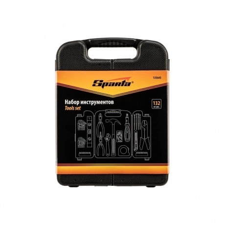 Набор инструментов бытовой, 132 предмета Sparta - фото 4