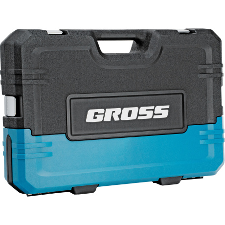 Набор инструментов, 1/4", 1/2", CrV, 120 зубьев, 115 предметов Gross (14152)