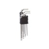Набор ключей имбусовых HEX, 1,5–10 мм, CrV, 9 шт., удлиненные, с...