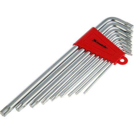 Набор ключей имбусовых Matrix Torx T10-T50