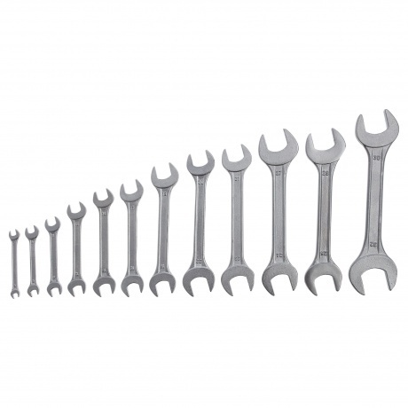 

Набор ключей рожковых, 6 х 32 мм, 12 шт., хромированные Sparta