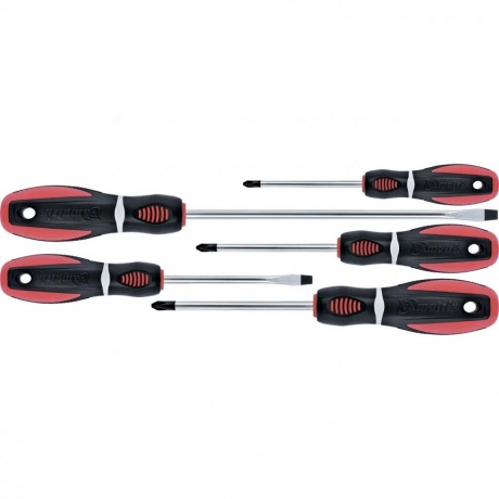 Набор отверток Era 5 шт PH SL CrV 3к рукоятка Matrix 784₽