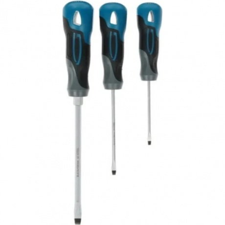 

Набор отвёрток, 3 шт., SL, S2, 3к рукоятка Gross