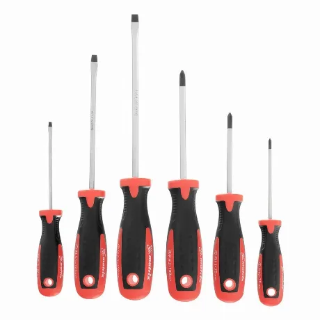 Набор отверток, 6 шт., PH + SL, S2, 2к рукоятка Matrix