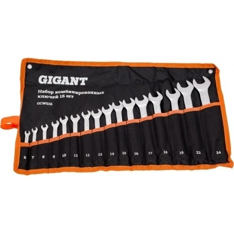 Набор комбинированных ключей 16 штук Gigant GCWS16