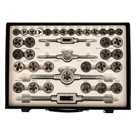 Gigant Набор метчиков и плашек 110 предметов STD110 - фото 3