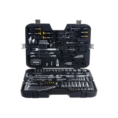 Inforce Набор инструментов 136 предметов 1/2" & 1/4" 06-07-17