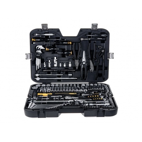 

Inforce Набор инструментов 150 предметов 1/2" & 3/8" & 1/4" 06-07-21