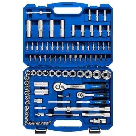 

Набор инструмента универсальный ЗУБР А-94, 94 предмета Профессионал (27635-H94)