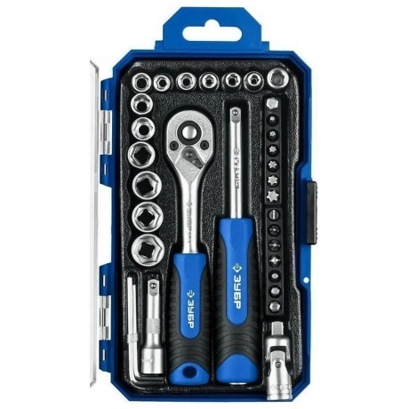 

Набор инструмента универсальный ЗУБР Компакт-35, 35 предметов Профессионал (27642-H35)