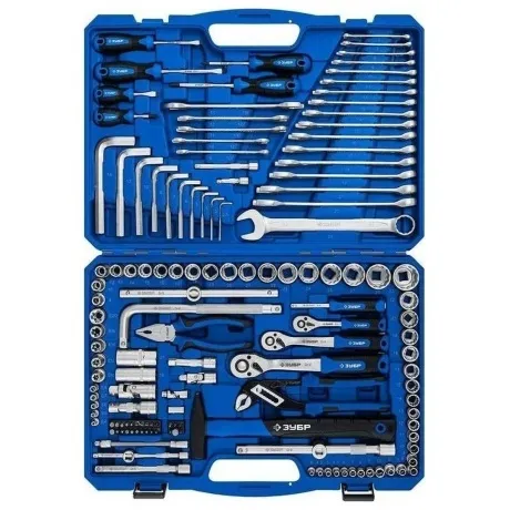 Набор инструмента универсальный ЗУБР  Универсал-142, 142 предмет...